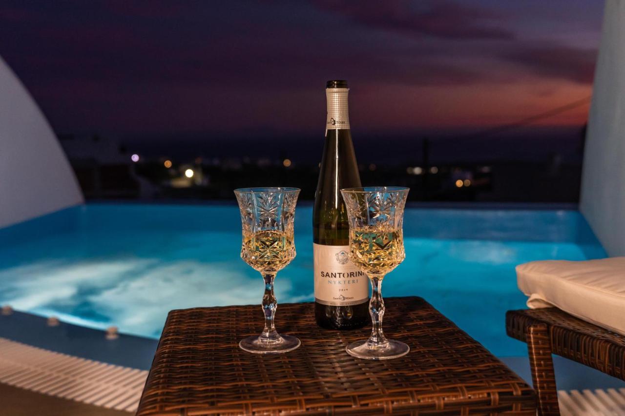 Aegean Blue Suites Pyrgos Kallistis Ngoại thất bức ảnh