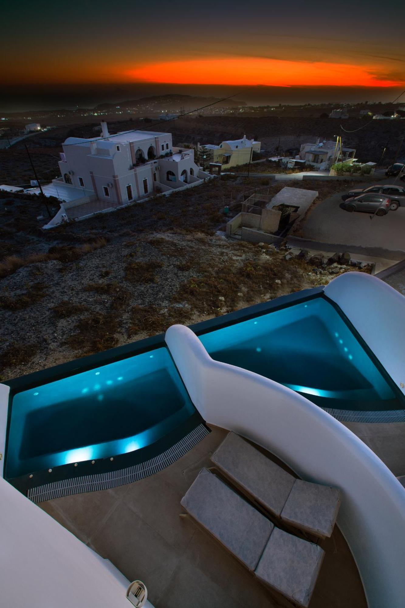 Aegean Blue Suites Pyrgos Kallistis Ngoại thất bức ảnh