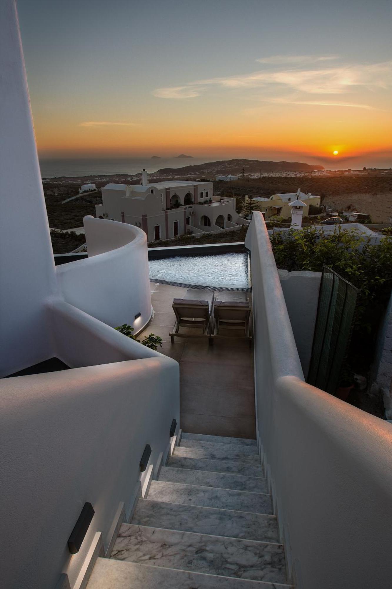 Aegean Blue Suites Pyrgos Kallistis Ngoại thất bức ảnh