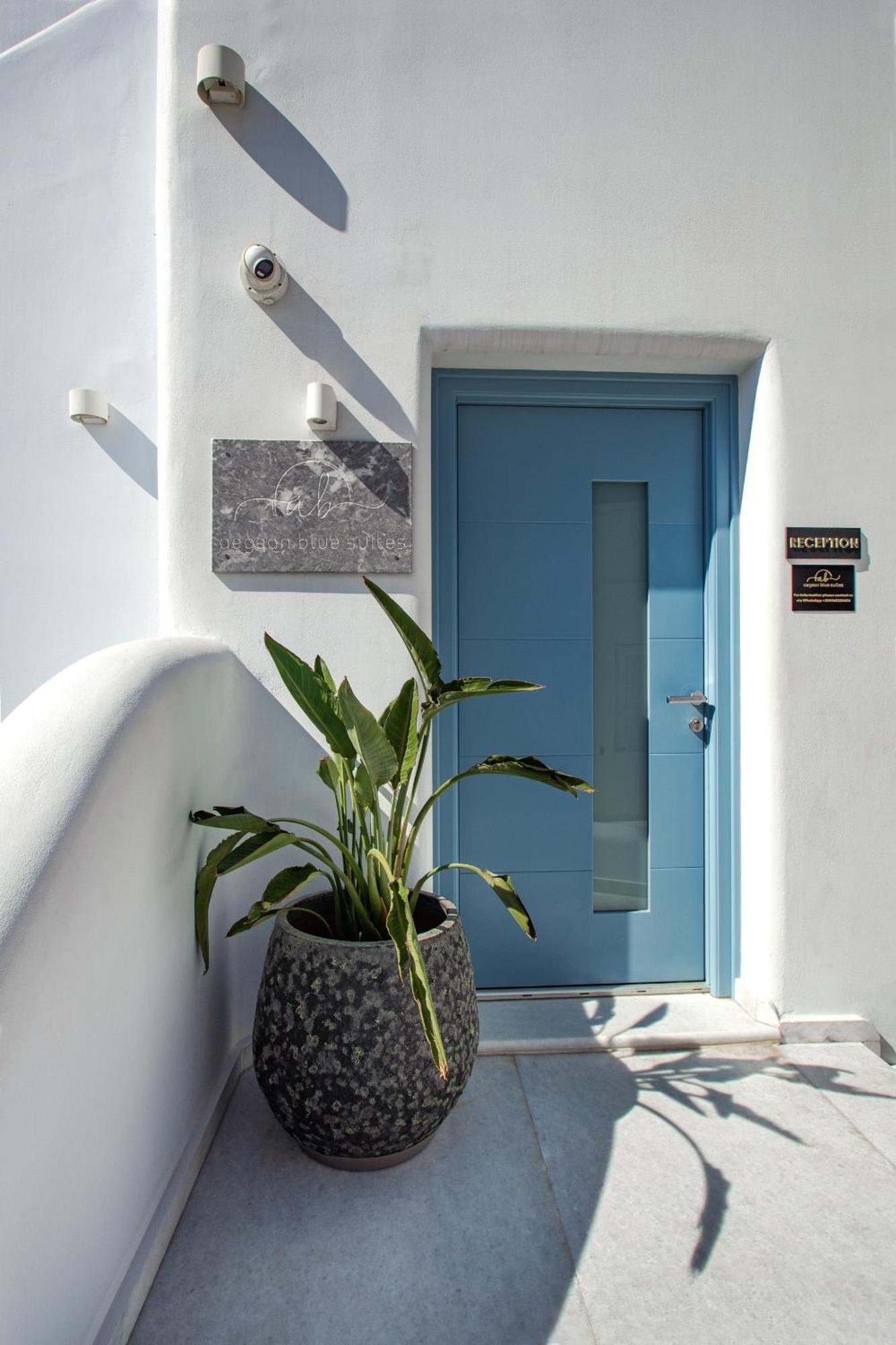 Aegean Blue Suites Pyrgos Kallistis Ngoại thất bức ảnh