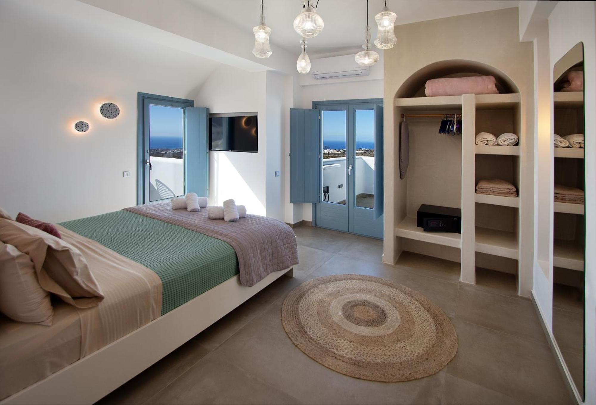 Aegean Blue Suites Pyrgos Kallistis Ngoại thất bức ảnh